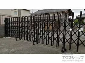 YKKAPのカーゲート レイオス1型 ノンレール 片開き　50S 施工例