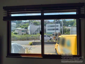 LIXIL リクシル(トステム)の内窓（二重窓・二重サッシ） インプラス 引違い窓 2枚建 施工例