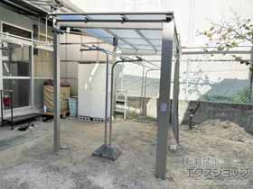 のサイクルポート・駐輪場 ネスカFミニ (フラットスタイル) 積雪〜20cm対応 施工例
