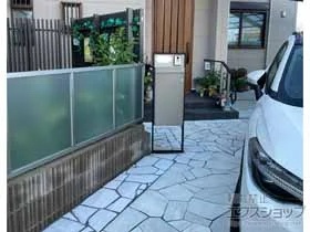 LIXIL(リクシル)のポスト・門柱・宅配ボックス スマート宅配ポスト 施工例