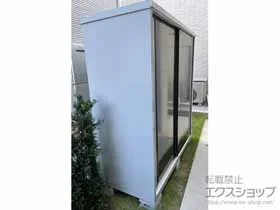 イナバの物置・収納・屋外倉庫 シンプリー 一般型 1740×755×1903（MJX-177EP） MJX-177E-P-EB 施工例