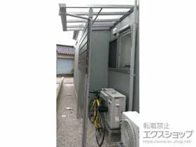 YKKAP�̃e���X���� �\�����A F�^ 3000 �e���X�^�C�v �P�́@�ϐ�`100cm�Ή�+ �ډB���p�l�� �{�H��