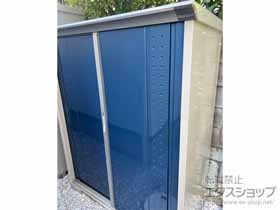 東京都町田市のタクボの物置・収納・屋外倉庫 グランプレステージジャンプ 1304×650×1600(GP-136B-F) GP-136BF-DB 施工例