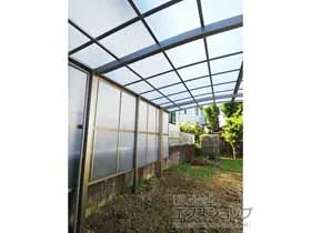 LIXIL(リクシル)のカーポート ネスカR (ラウンドスタイル) ワイド 積雪～20cm対応 施工例
