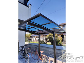 のサイクルポート・駐輪場 アリュースミニ 積雪〜20cm対応 施工例