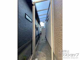 のテラス屋根 ソラリア F型 テラスタイプ 単体 積雪〜20cm対応 施工例