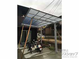 のカーポート フーゴF (フラットスタイル) 積雪〜20cm対応 施工例