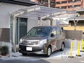 YKKAPのカーポート アリュース　積雪～20cm対応 施工例