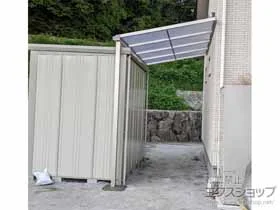 Value Selectのテラス屋根 プレシオステラスII F型 テラスタイプ 単体 積雪～20cm対応 施工例
