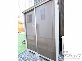 の物置・屋外倉庫 グランプレステージジャンプ 1488×750×1900 GP-157A-T-CB 施工例