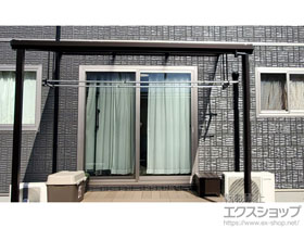 のテラス屋根 ソラリア F型 テラスタイプ 単体 積雪〜20cm対応 施工例