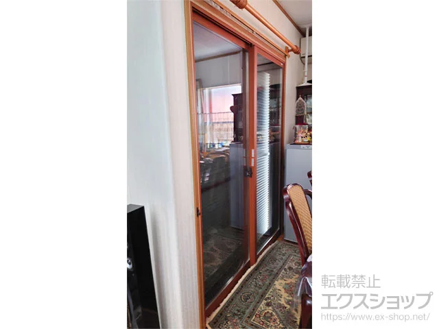 LIXIL リクシル(トステム)の内窓（二重窓・二重サッシ） インプラス 引違い窓 2枚建 施工例