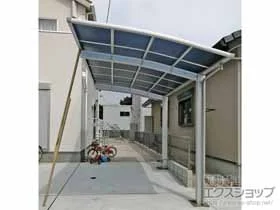 YKKAPのカーポート アリュース　積雪～20cm対応 施工例