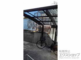 のサイクルポート・駐輪場 プレシオスポート ミニ 積雪〜20cm対応 施工例