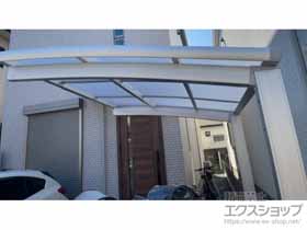 のサイクルポート・駐輪場 フーゴRミニ (ラウンドスタイル) 積雪〜20cm対応 施工例