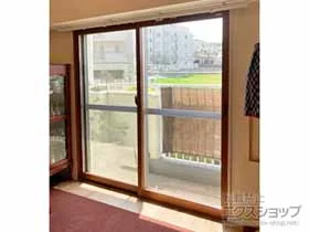 LIXIL リクシル(トステム)の内窓（二重窓・二重サッシ） インプラス 引違い窓 2枚建 施工例