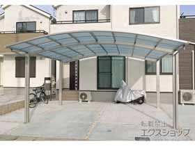 のカーポート アリュース ツイン　積雪〜20cm対応 施工例