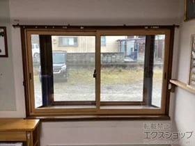 LIXIL リクシル(トステム)の内窓（二重窓・二重サッシ） インプラス 引違い窓 2枚建 施工例
