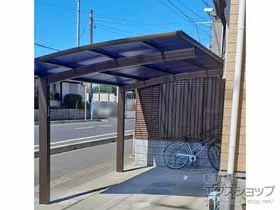YKKAPのカーポート アリュース　積雪～20cm対応 施工例
