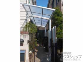 のサイクルポート・駐輪場 ネスカRミニ (ラウンドスタイル) 積雪〜20cm対応 施工例