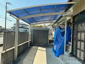 YKKAPのカーポート アリュース　積雪～20cm対応 施工例