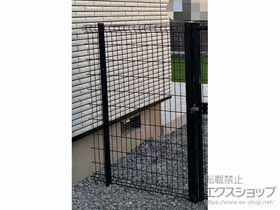 北海道室蘭市のLIXIL リクシル(TOEX)のフェンス・柵・塀 ハイグリッドフェンスN8型 高尺タイプ フリーポールタイプ 施工例