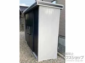 ヨドコウの物置・収納・屋外倉庫 エルモ 積雪型 2920×820×2125 LMDS-2908-SM 施工例