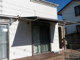 のオーニング・日よけ 彩風 あやかぜ C型 電動式（リモコン） 施工例