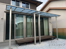 のテラス屋根 レセパ Tタイプ 独立タイプ 連棟 積雪〜20cm対応 施工例