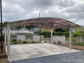 のカーポート アリュース ツイン　積雪〜20cm対応 施工例