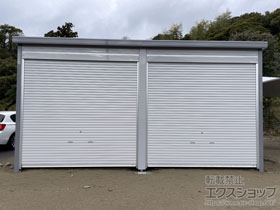 の物置・屋外倉庫 GRN-3162JL-2-SG ガレーディア 一般型 6260×6275×2960 ジャンボ GRN-3162JL-2 施工例