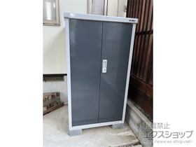 の物置・屋外倉庫 アイビーストッカー 900×905×1603 BJX-099D-CG 施工例