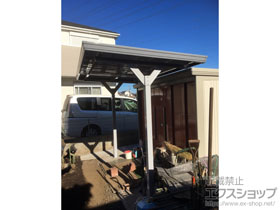 のサイクルポート・駐輪場 イナバ自転車置場 BYXタイプ 独立タイプ 施工例