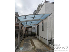のカーポート アリュース 延長　積雪〜20cm対応 施工例