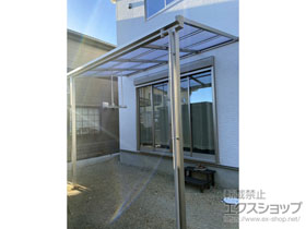 のテラス屋根 ソラリア F型 テラスタイプ 単体 積雪〜20cm対応 施工例
