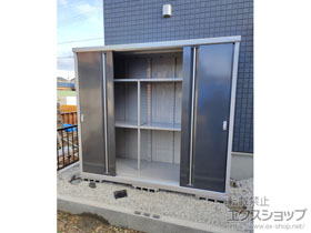 の物置・屋外倉庫 シンプリー 一般型 2160×755×1903（MJX-217E） MJX-217E-CG 施工例