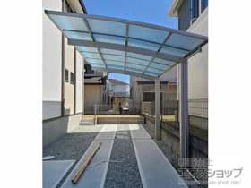 YKKAPのカーポート アリュース　積雪～20cm対応 施工例