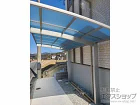 YKKAPのカーポート アリュース　積雪～20cm対応 施工例
