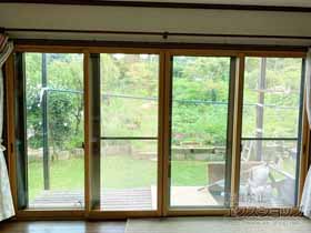 の二重窓（内窓） インプラス 引違い窓 4枚建 施工例