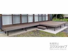 LIXIL ���N�V��(TOEX)�̃E�b�h�f�b�L ����y�X�e�[�W �ؒ��{�Ɨ��X�e�b�v �{�H��