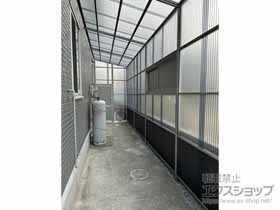 のストックヤード ストックヤードII 両側ドア付きタイプ 積雪〜20?対応 施工例