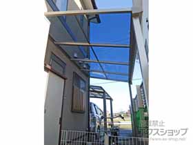 のテラス屋根 ソラリア F型 テラスタイプ 単体 積雪〜20cm対応 施工例