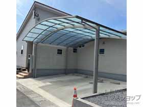 のカーポート アリュース ツイン　積雪〜20cm対応 施工例