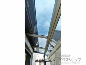 のバルコニー・ベランダ屋根 ソラリア R型 屋根タイプ 単体 積雪〜20cm対応 施工例