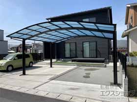 のカーポート アリュース ツイン　積雪〜20cm対応 施工例