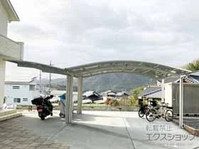 YKKAPのカーポート アリュース　積雪～20cm対応 施工例