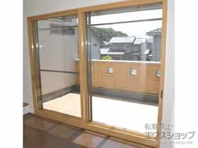LIXIL リクシル(トステム)の内窓（二重窓・二重サッシ） インプラス引違い窓 2枚建テラス 施工例