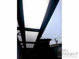 のテラス屋根 ソラリア F型 屋根タイプ 単体 積雪〜20cm対応＋吊り下げ式 固定物干し 施工例