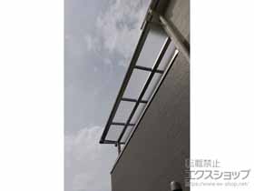 のバルコニー・ベランダ屋根 ソラリア F型 屋根タイプ 単体 積雪〜20cm対応 施工例