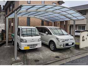 のカーポート アリュース ツイン　積雪〜20cm対応 施工例